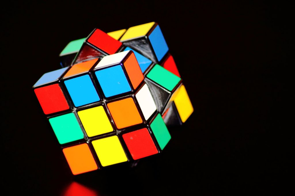 colorful color play concentration