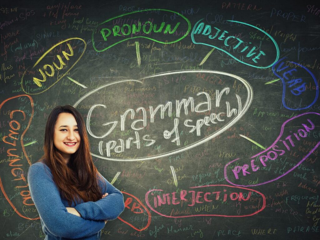 Grammar - parts of speech
