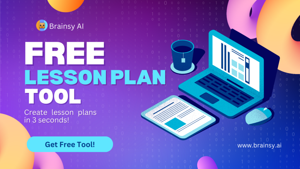 Free Lesson Planning Tool
