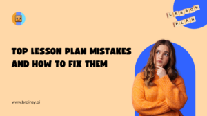 Lesson Plan mistakes